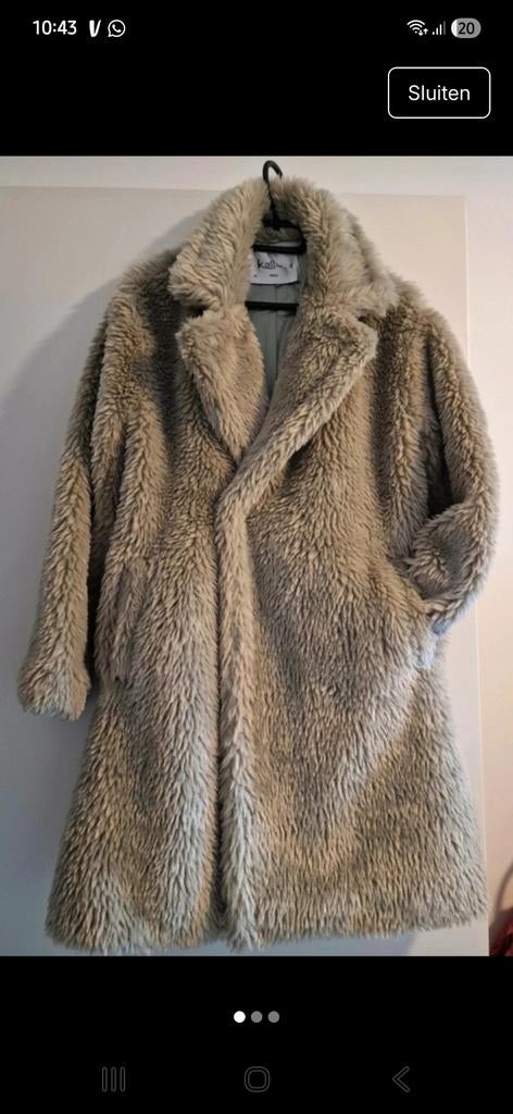 Fur jas van K.zell, Kleding | Dames, Maat 38/40 (M), Nieuw, Ophalen of Verzenden, K.Zell