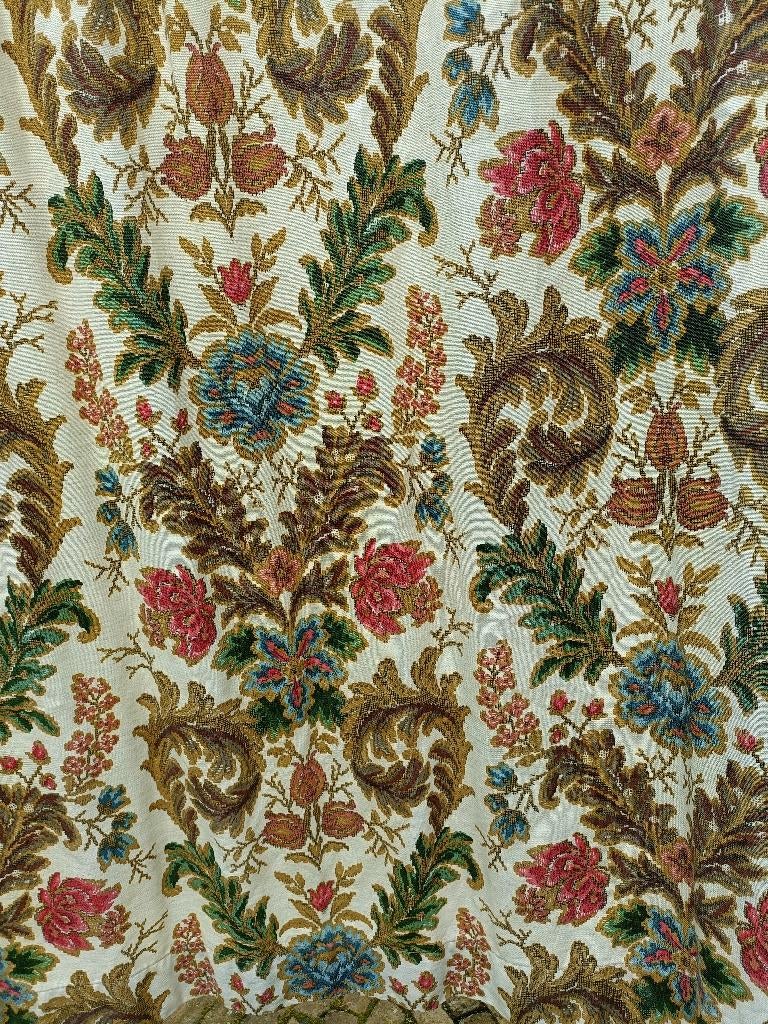 Vintage ARISTO 1970 gordijnen viscose? linnen? 90x155 (KG20), Huis en Inrichting, Gebruikt, Overige kleuren, 150 tot 200 cm, 50 tot 100 cm