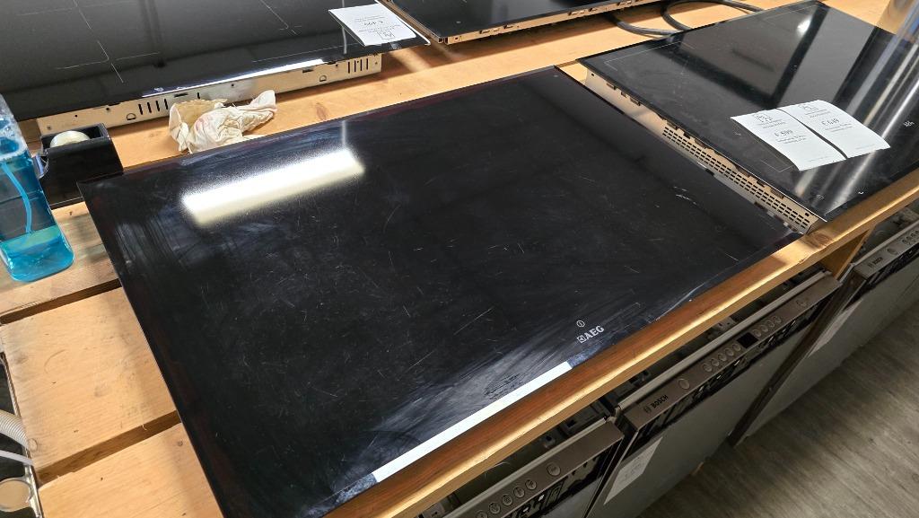AEG inbouw inductie kookplaat IPE8453SFB //2 FASE//, Witgoed en Apparatuur, Kookplaten, Ophalen, Refurbished, Inbouw, Inductie
