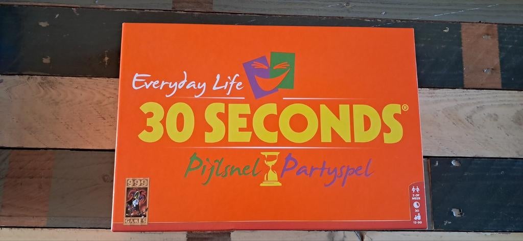 30 Seconds, Hobby en Vrije tijd, Gezelschapsspellen | Bordspellen, Ophalen of Verzenden, Zo goed als nieuw