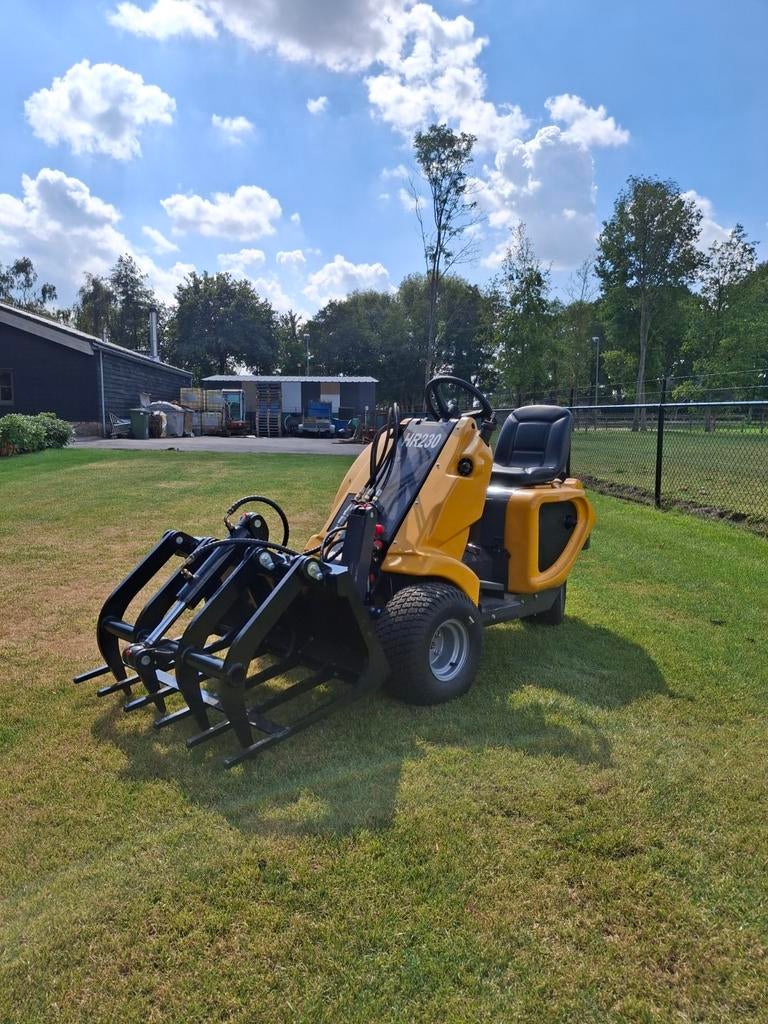 Shovel / grasmaaier, Ophalen