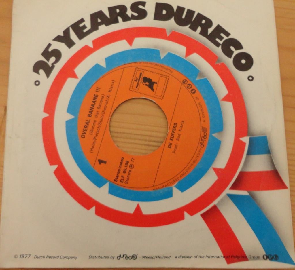 De Kuffers > Overal Banaane, Gebruikt, 7 inch, Single, Ophalen of Verzenden