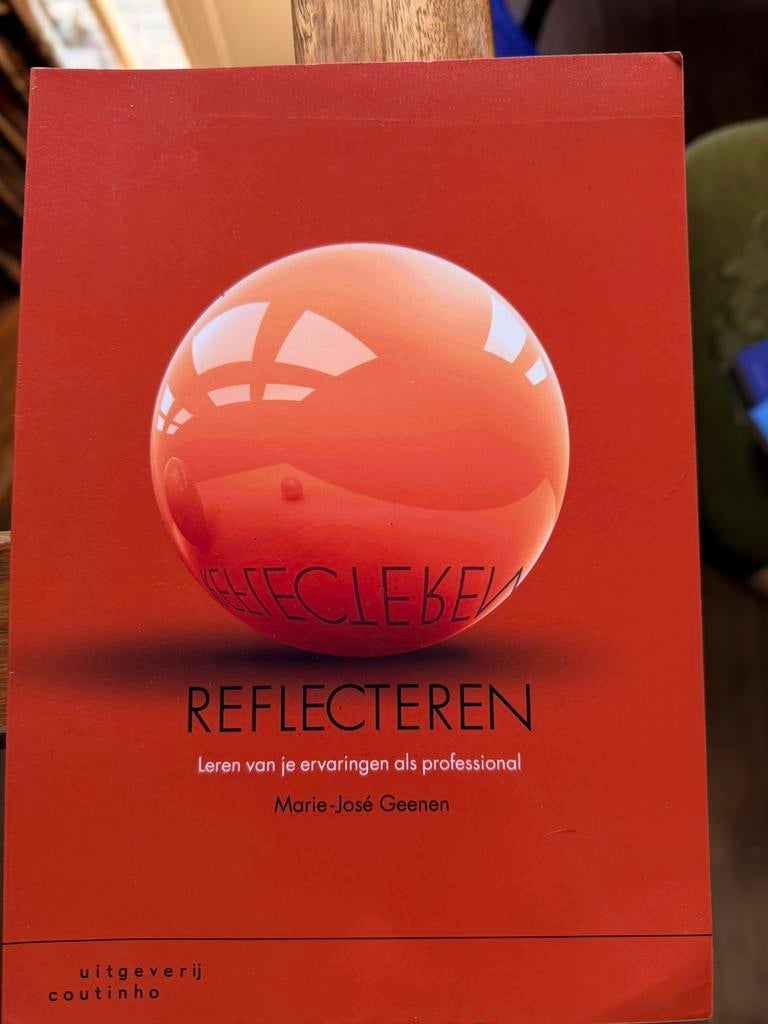 Studieboek ‘Reflecteren’ social work, Boeken, Ophalen of Verzenden, Alpha, Zo goed als nieuw, HBO