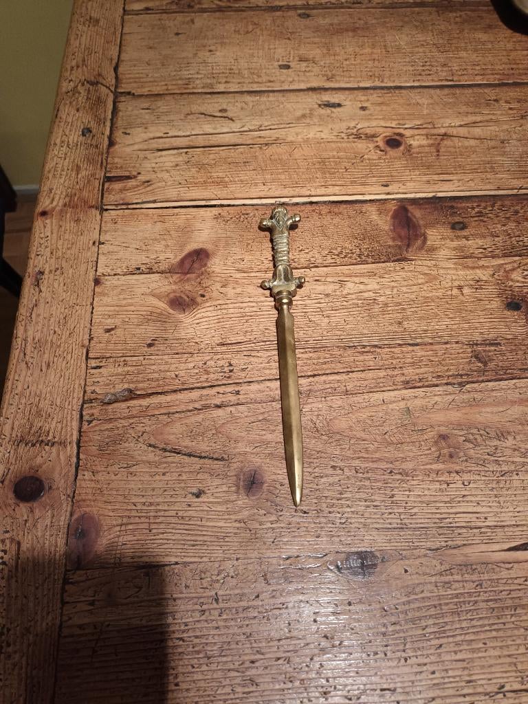 Brieven- Opener/ Brons- Koper, Ophalen of Verzenden, Koper
