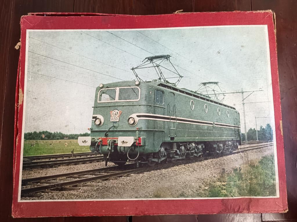 Karl Bub – Treinstel met wagons en rails – 1950-1959 – Duits, Ophalen of Verzenden
