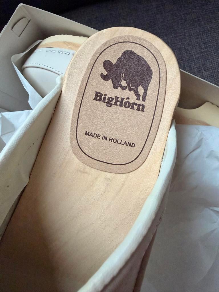 BigHorn Witte Muiltjes - Nieuw in Doos, Kleding | Dames, Schoenen, Ophalen of Verzenden, Nieuw, Wit, Sandalen of Muiltjes