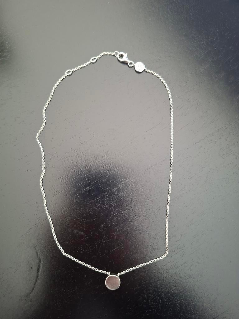 Ti Sento Zilver Ketting  Nieuw !!!, Verstelbaar, Nieuw, Ophalen of Verzenden, Zilver