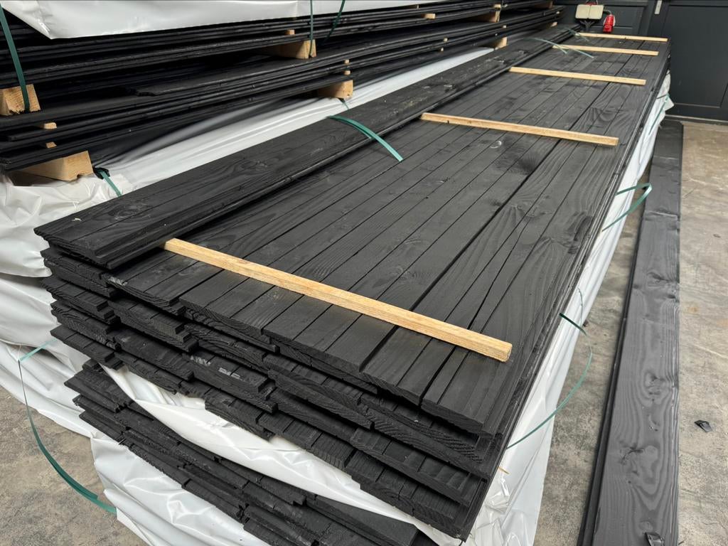 PakPrijs! Douglas Zweeds Rabat plank  - 2x gespoten, Ophalen of Verzenden, Nieuw, 250 cm of meer, Planken