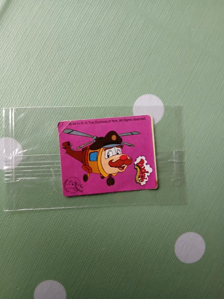 Sticker Budgie de Helicopter, Ophalen of Verzenden, Gebruikt, Sticker