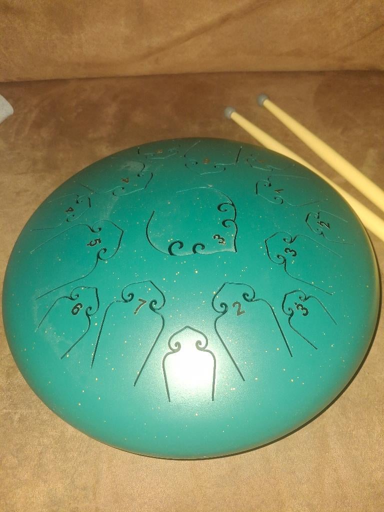 Handpan met originele Drumsticks, Ophalen of Verzenden, Zo goed als nieuw, Melodische percussie