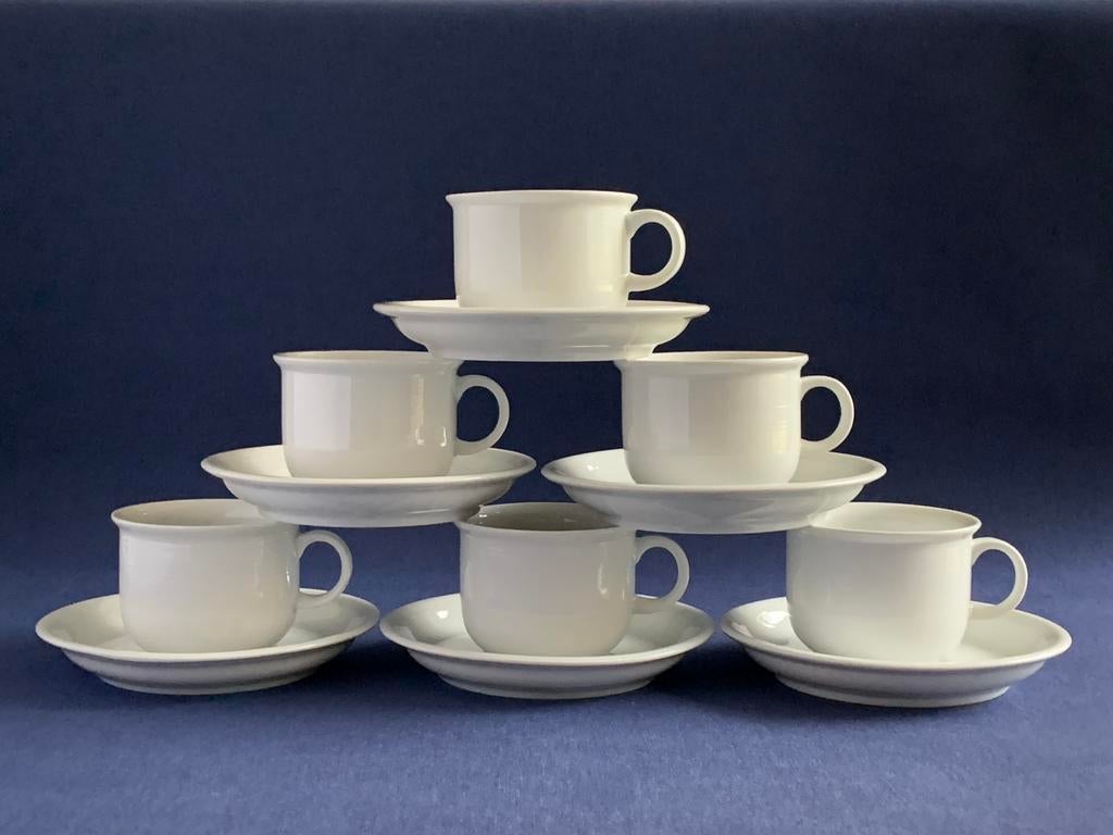 Thomas Trend wit kop en schotels, Huis en Inrichting, Keuken | Servies, Nieuw, Ophalen of Verzenden, Overige stijlen, Kop(pen) en/of Schotel(s)