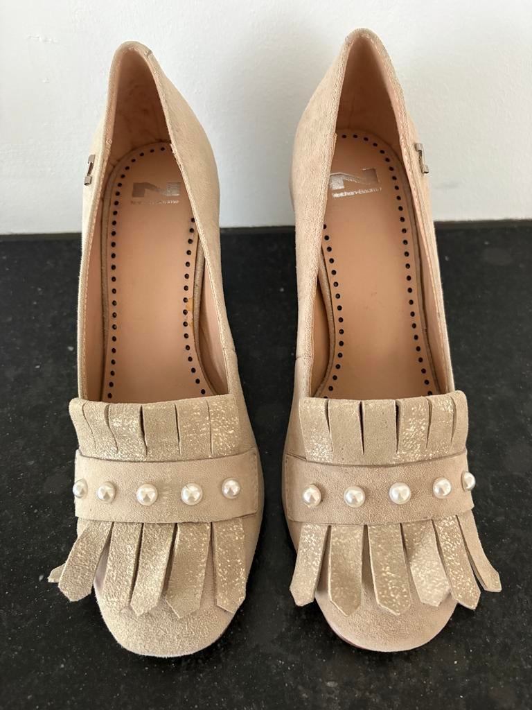 Beige pumps van Nathan Baume  - Maat 38, Pumps, Beige, Nieuw, Ophalen of Verzenden
