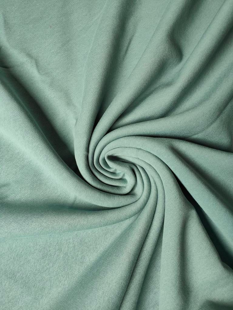 Katoen sweat stof restant lap uni, 120 cm of meer, Nieuw, Ophalen of Verzenden, Katoen