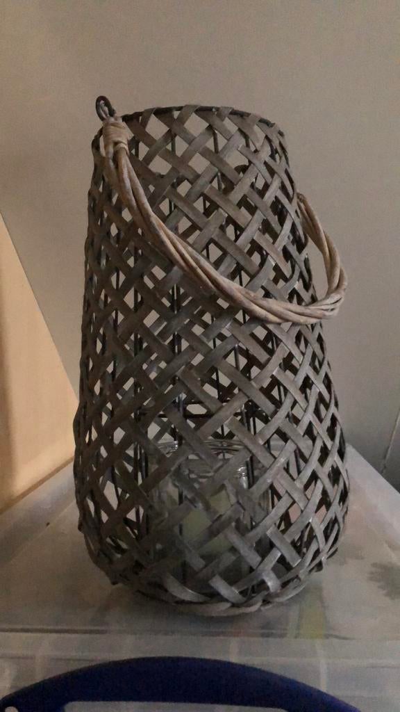 Windlicht, Huis en Inrichting, Woonaccessoires | Kandelaars en Kaarsen, Ophalen of Verzenden, Zo goed als nieuw, Overige materialen