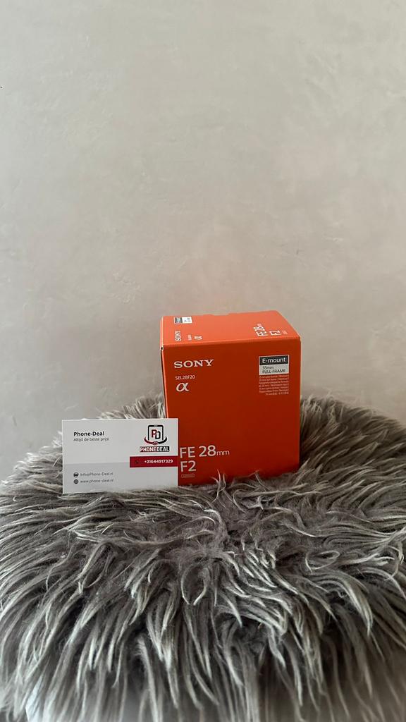 Sony SEL F/2 28mm E-Mount Sony Objectief geseald