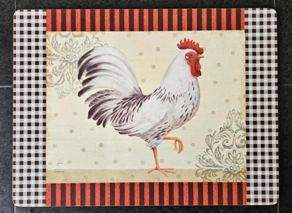 Pimpernel Country Touch placemats & onderzetters, Ophalen of Verzenden, Zo goed als nieuw, Bord