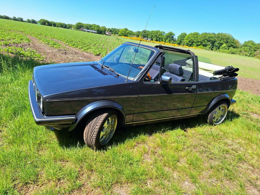 Volkswagen Golf 1.8 GL Cabriolet 1985 Blauw, Voorwielaandrijving, 4 cilinders, Cabriolet, Blauw