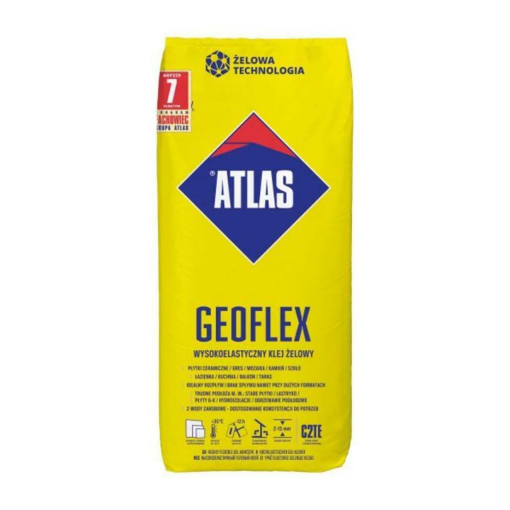 Atlas Geoflex zeer flexibele tegellijm 25 KG (C2TE 2-15 mm), Ophalen of Verzenden, Nieuw