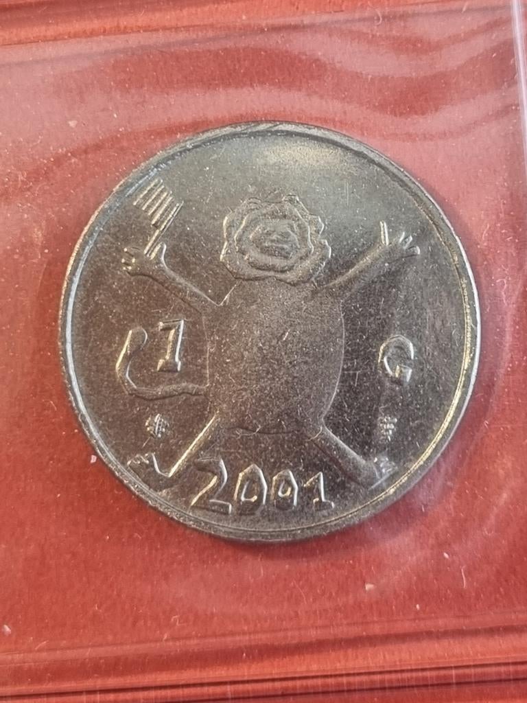 1 Gulden 2001 - Afscheid van de Gulden, Ophalen of Verzenden
