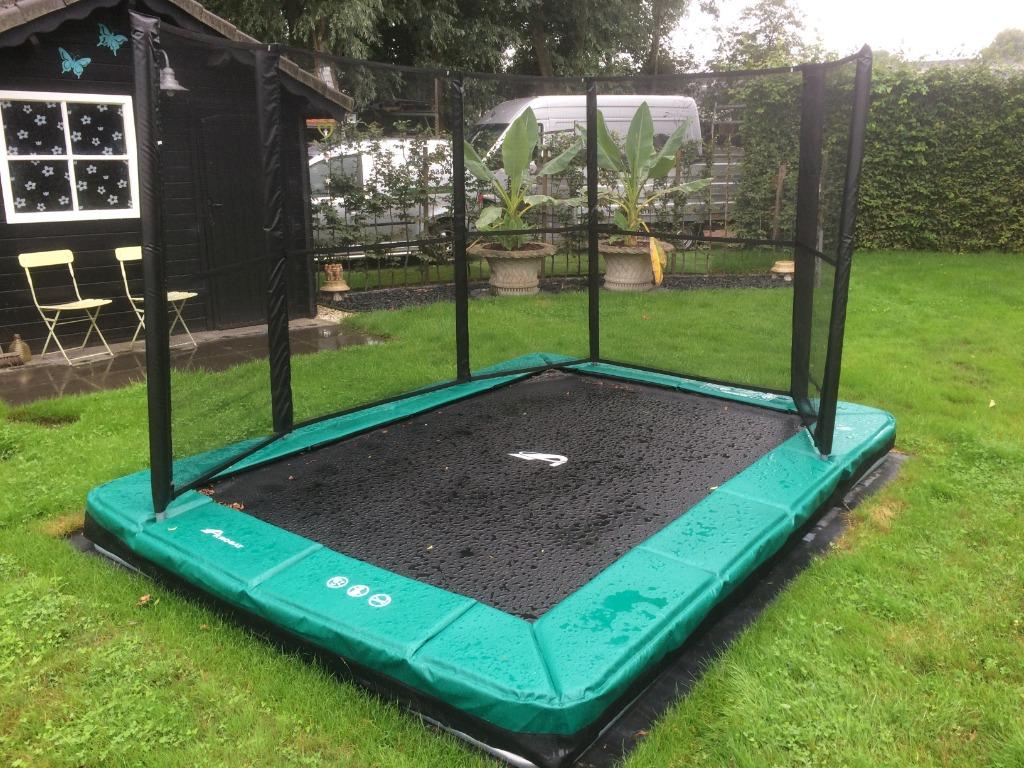 Akrobat ingraaf trampoline met of zonder veiligheidsnet, Nieuw, Ophalen of Verzenden, Akrobat, Cuneraweg 318, 3911 RT Rhenen