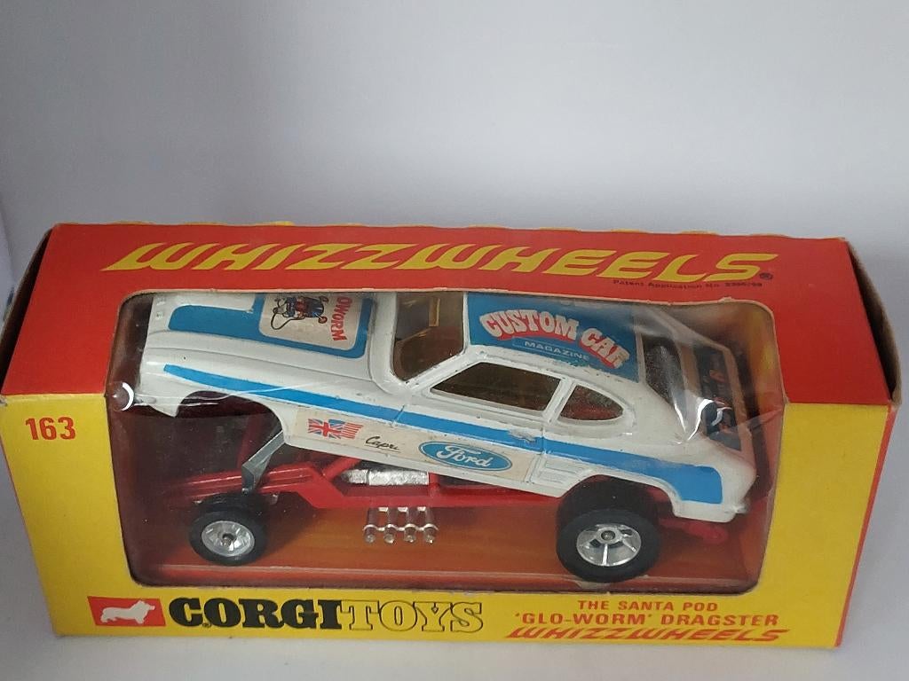 FORD CAPRI SANTA POD GLO WORM CORGI JAREN 70 ONBESPEELD, Ophalen of Verzenden, Nieuw, Auto, Corgi