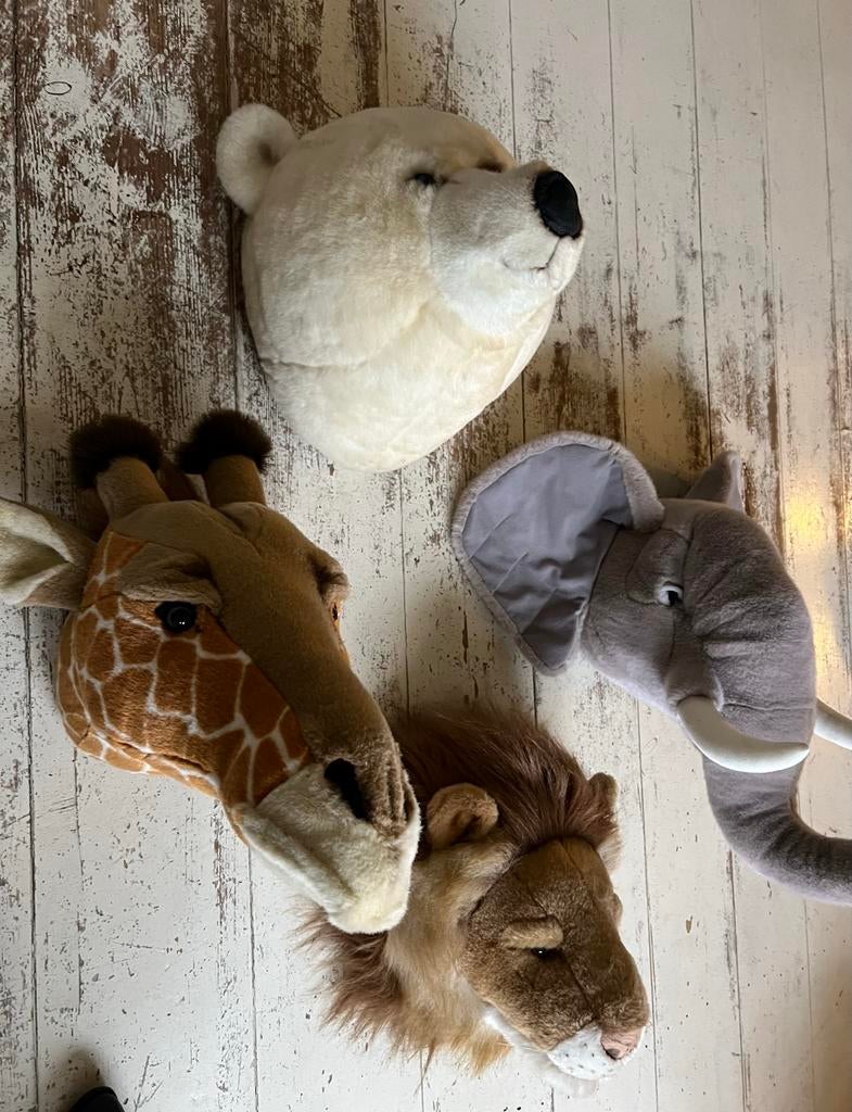 Bibib Dierenkoppen, Ophalen of Verzenden, Zo goed als nieuw, Overige typen