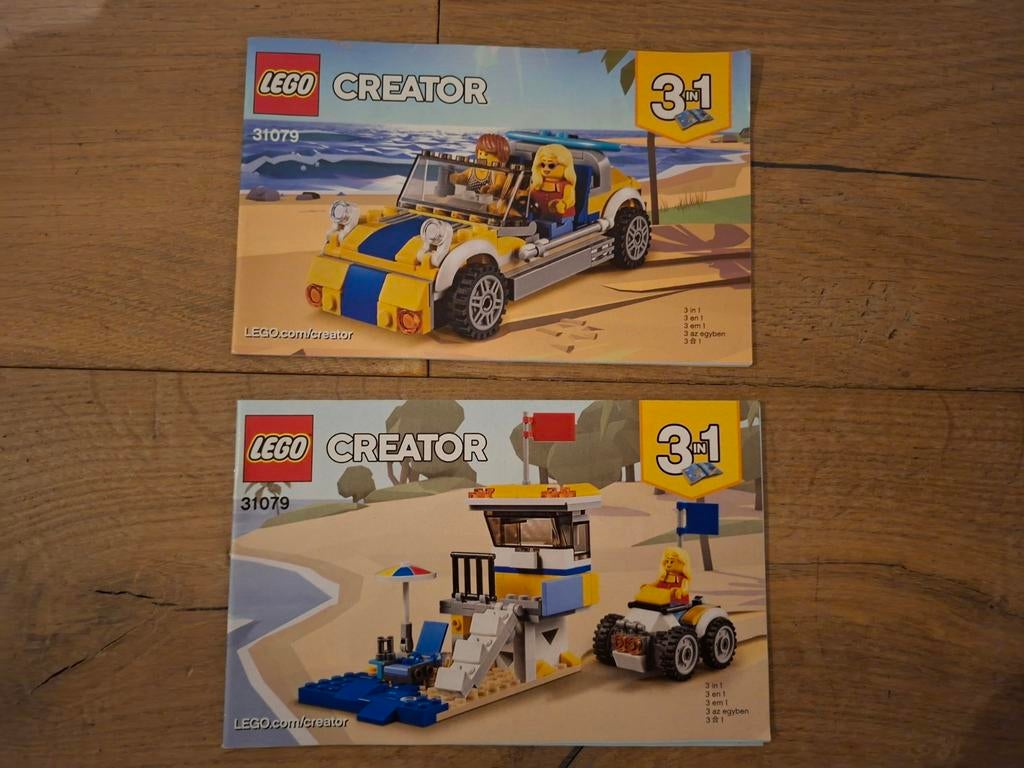 Lego zonnig surferbusje 31079, Ophalen of Verzenden