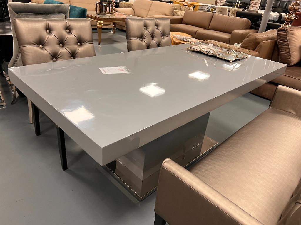 Showmodel Salontafel+Eettafel, Ophalen, 50 tot 100 cm, Zo goed als nieuw, Vijf personen of meer