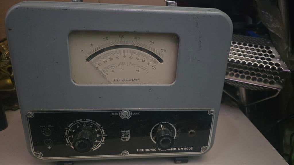 Philips GM 6005 Elektronische Voltmeter, Ophalen of Verzenden