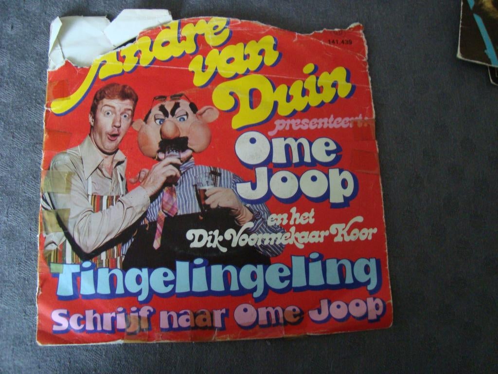 Andre van duin- ome joop en het dik voormekaar koor, Ophalen of Verzenden, Zo goed als nieuw, Nederlandstalig, Single
