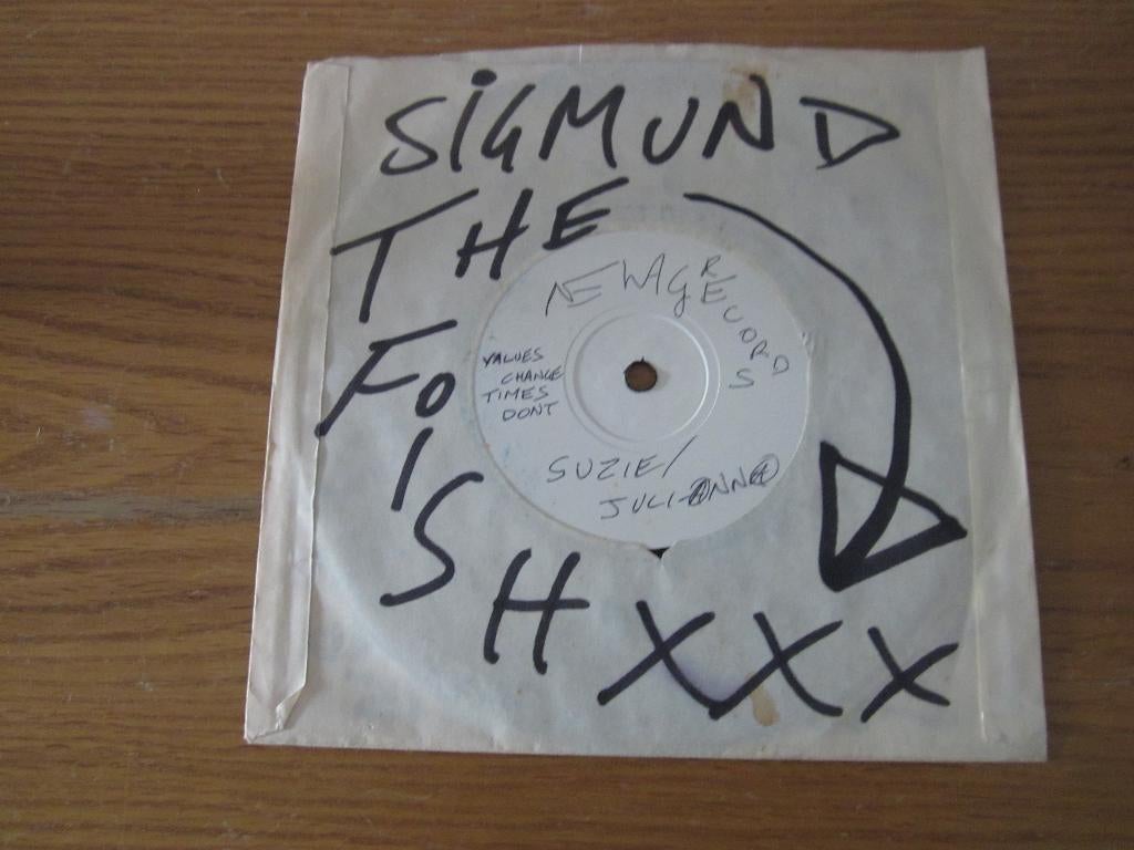 Sigmund The Fish ‎- Suzie/Juli-Anna TRU-1 UK ULTRA RARE TP, Cd's en Dvd's, Vinyl Singles, Gebruikt, 7 inch, Single, Ophalen of Verzenden