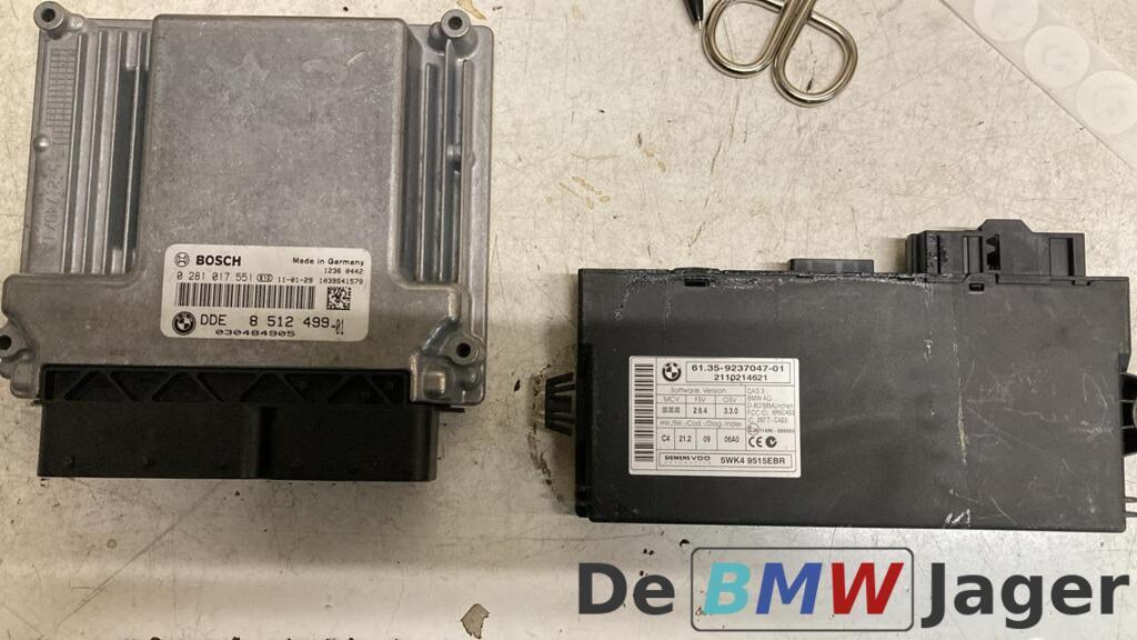 DDE module + CAS module BMW E88 E81 8512499 N47, Auto-onderdelen, Gebruikt, Ophalen of Verzenden, BMW, BMW