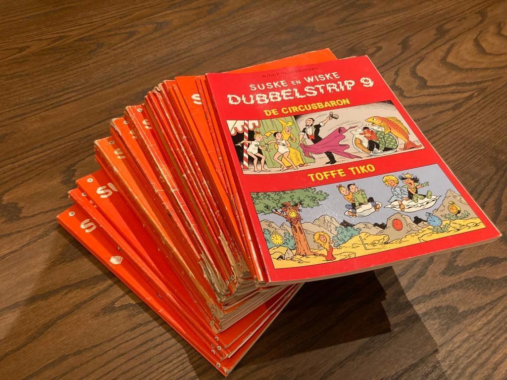 32 stuks Suske en Wiske, Gelezen, Willy Vandersteen, Ophalen of Verzenden, Meerdere stripboeken