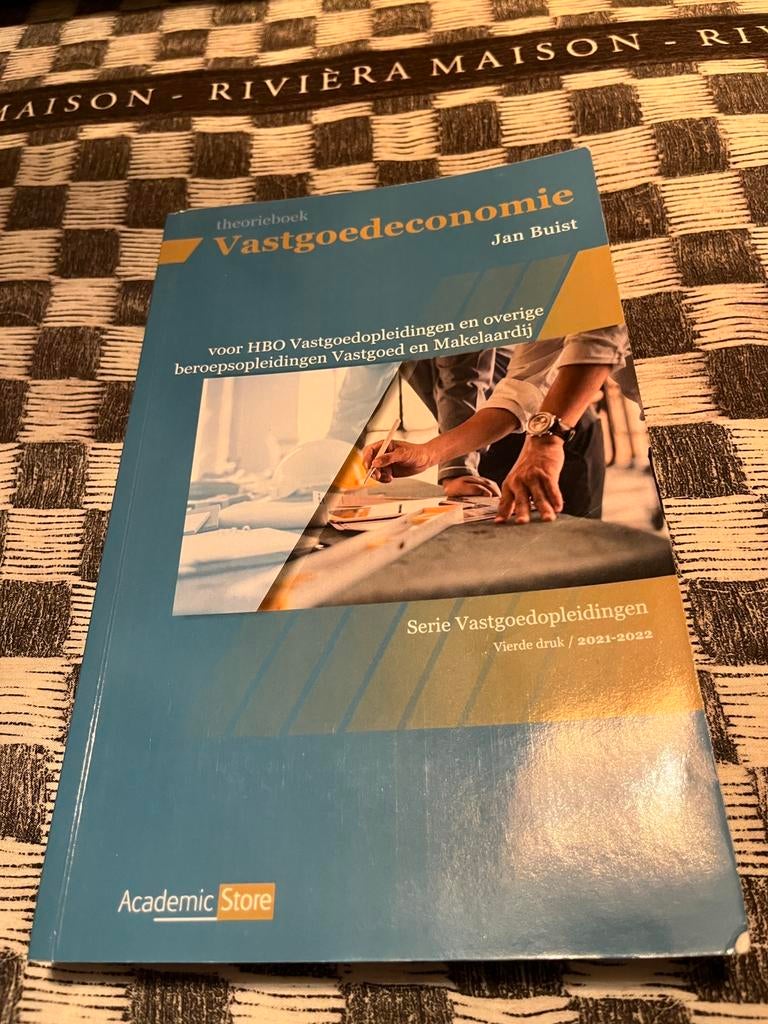Jan Buist - Vastgoedeconomie, Boeken, Ophalen of Verzenden, Zo goed als nieuw, Jan Buist, Nederlands