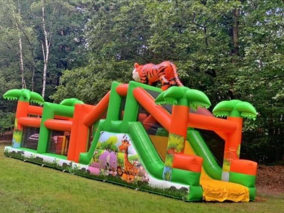 Jungle stormbaan te huur, Ophalen of Verzenden, Zo goed als nieuw, Verjaardag
