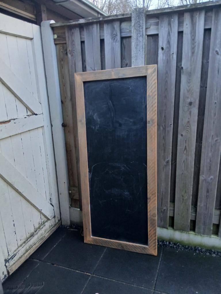 Groot krijtbord, Ophalen of Verzenden, Minder dan 3 meter, 1 tot 2 meter
