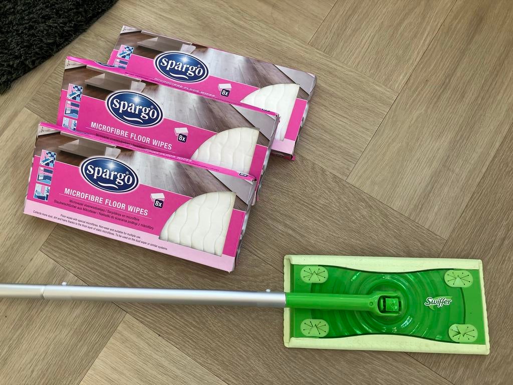 Swiffer + Spargo doekjes - Nieuw!, Huis en Inrichting, Ophalen of Verzenden, Mop of Dweil