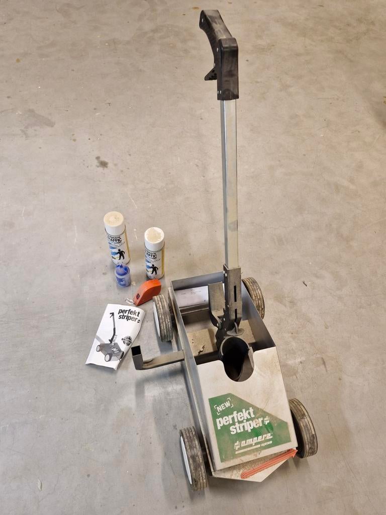 Lijnspuitwagen markeerset Perfekt Striper Ampere System, Ophalen, Nieuw