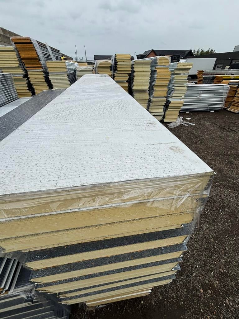 Te koop sandwich panelen 4 cm dik, Doe-het-zelf en Verbouw, Ophalen of Verzenden, Nieuw, Overige materialen, 20 tot 50 mm