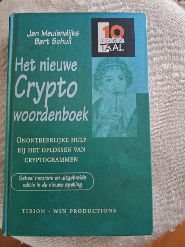 Nieuw Crypto Woordenboek - Jan Meulendijks & Bart Schuil, Jan Meulendijks, Bart Schuil, Ophalen of Verzenden, Zo goed als nieuw