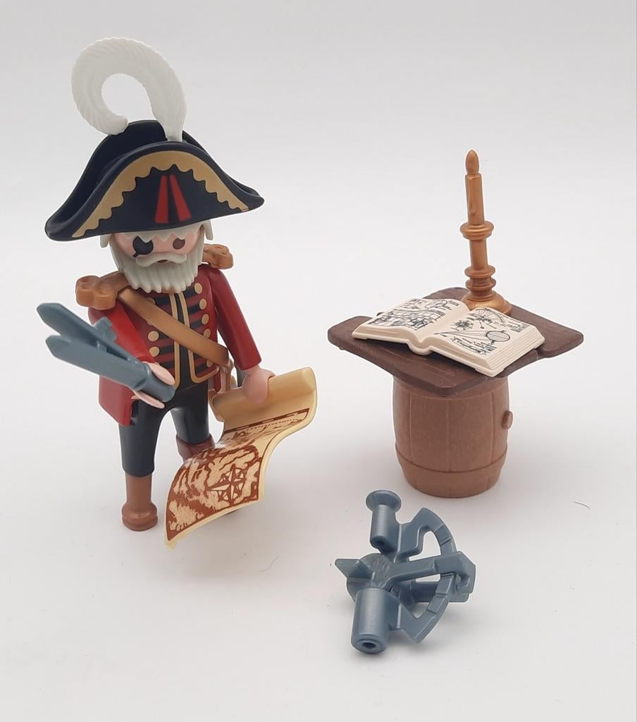 Playmobil 3936 Piraten Kapitein, Ophalen of Verzenden, Zo goed als nieuw, Complete set
