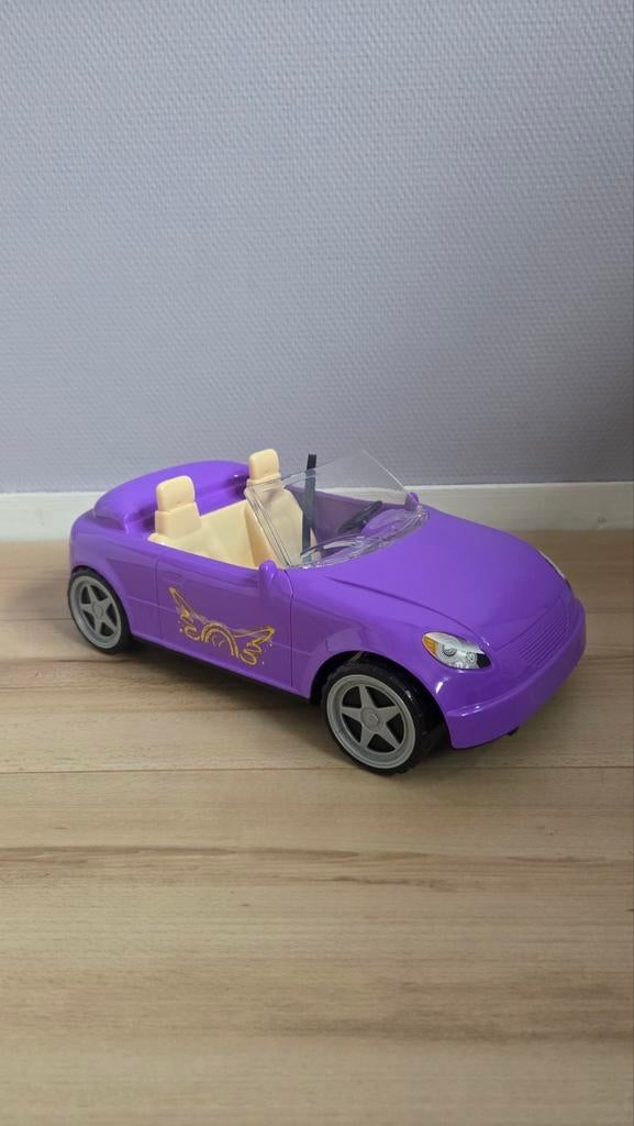 Barbie Auto Cabriolet Paars, Ophalen of Verzenden, Zo goed als nieuw, Meisje