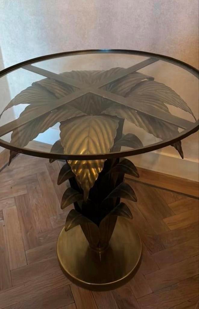 Sissyboy Bijzettafel, Minder dan 55 cm, Gebruikt, Rond, Glas