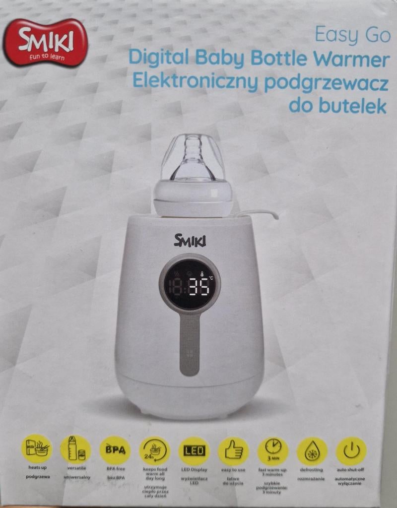 Smiki Flessenwarmer, Ophalen of Verzenden, Zo goed als nieuw, Flessen- of potjesverwarmer
