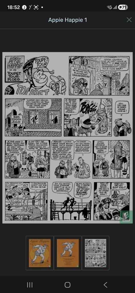 Appie Happie krantenstrips Dik Bruynesteyn, Boeken, Meerdere stripboeken, Ophalen of Verzenden