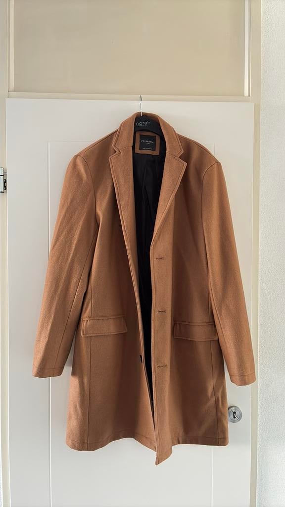 Primark mantel/jas, Kleding | Heren, Jassen | Winter, Ophalen of Verzenden, Zo goed als nieuw, Zwart