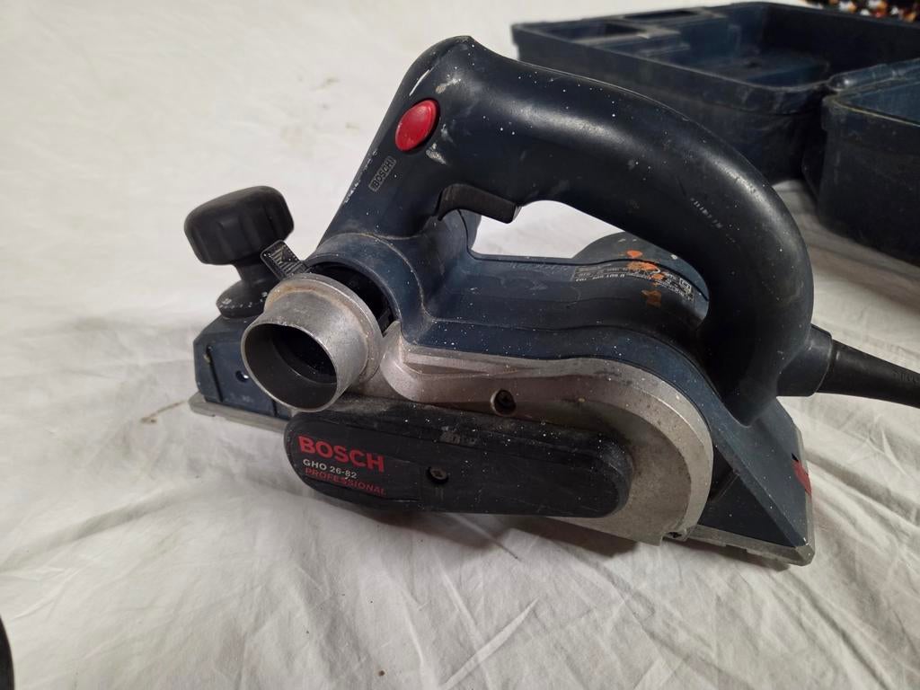 Bosch blauw schaafmachine GHO2682, Ophalen of Verzenden, Gebruikt
