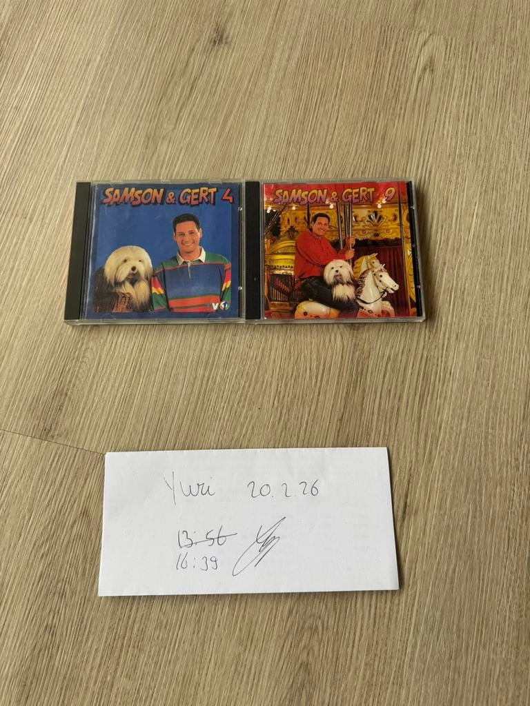 Samson & Gert CD 4 & 9, Ophalen of Verzenden, Zo goed als nieuw, Muziek, 6 tot 9 jaar