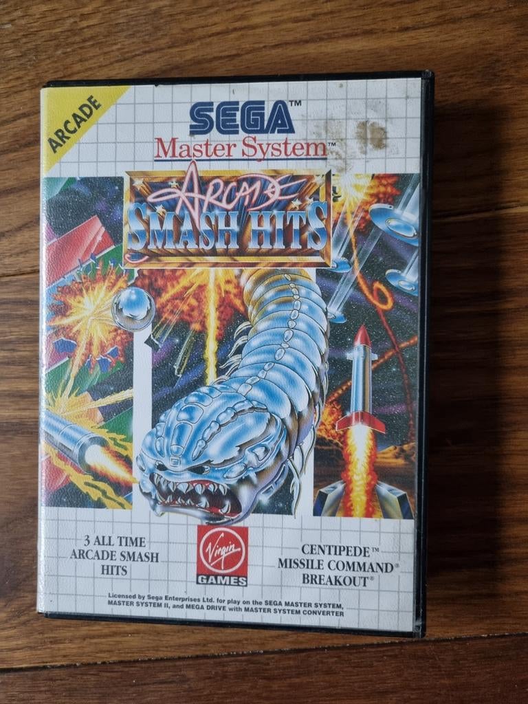 Sega Master System - Arcade Smash Hits, Spelcomputers en Games, Ophalen of Verzenden