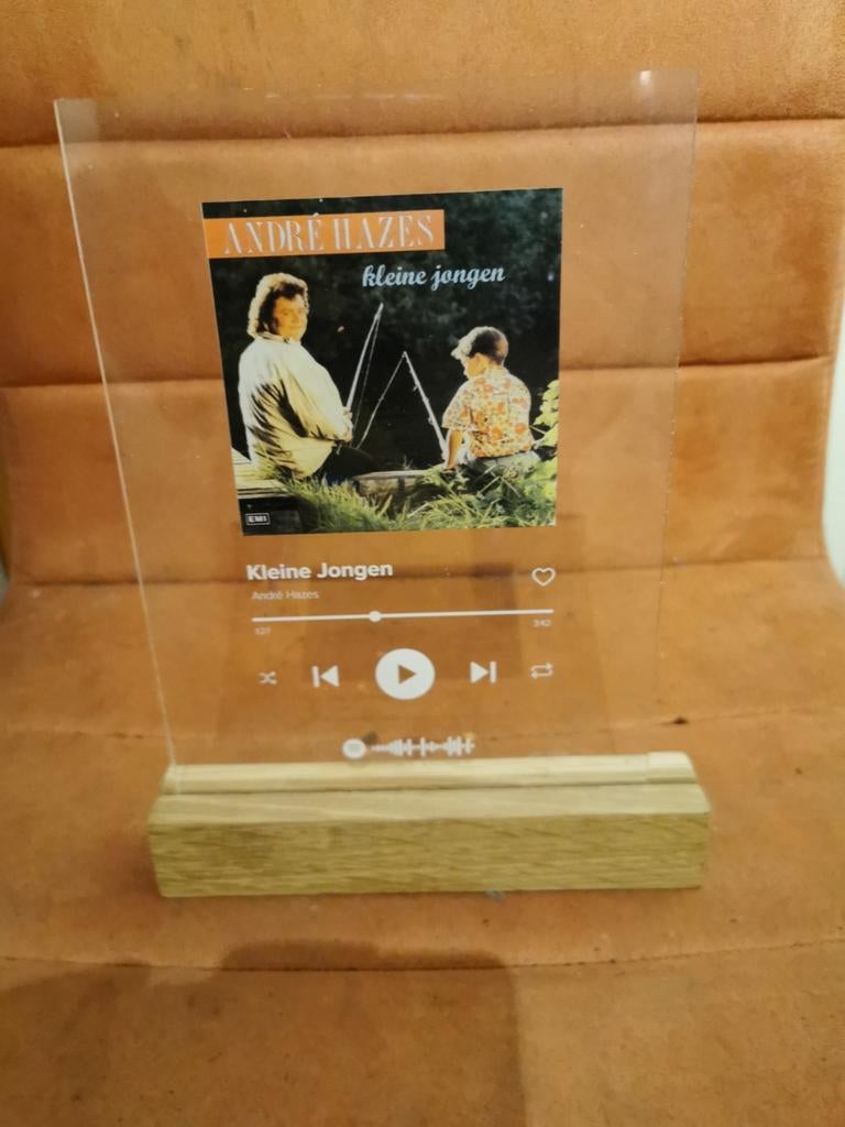 Andre Hazes - Kleine Jongen Spotify Plaque, Huis en Inrichting, Ophalen of Verzenden, Zo goed als nieuw